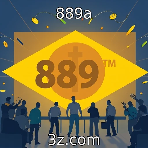 Crescimento das plataformas de apostas no Brasil : 889a